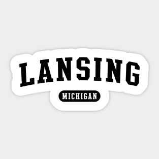 Lansing, MI Sticker